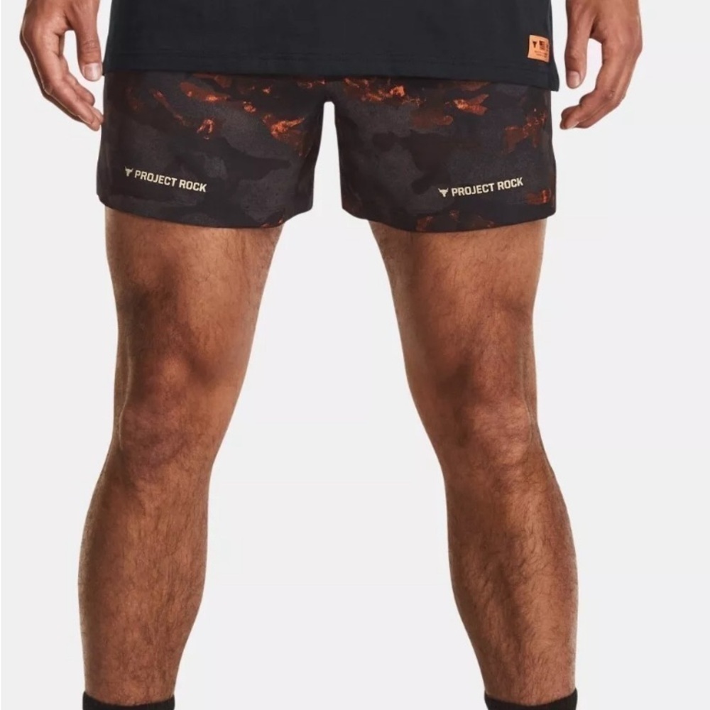 Under Armor UA Men's Project Rock Veterans Day Woven Shorts 3XL XXXL NEW w-TAGS - Picture 3 of 5